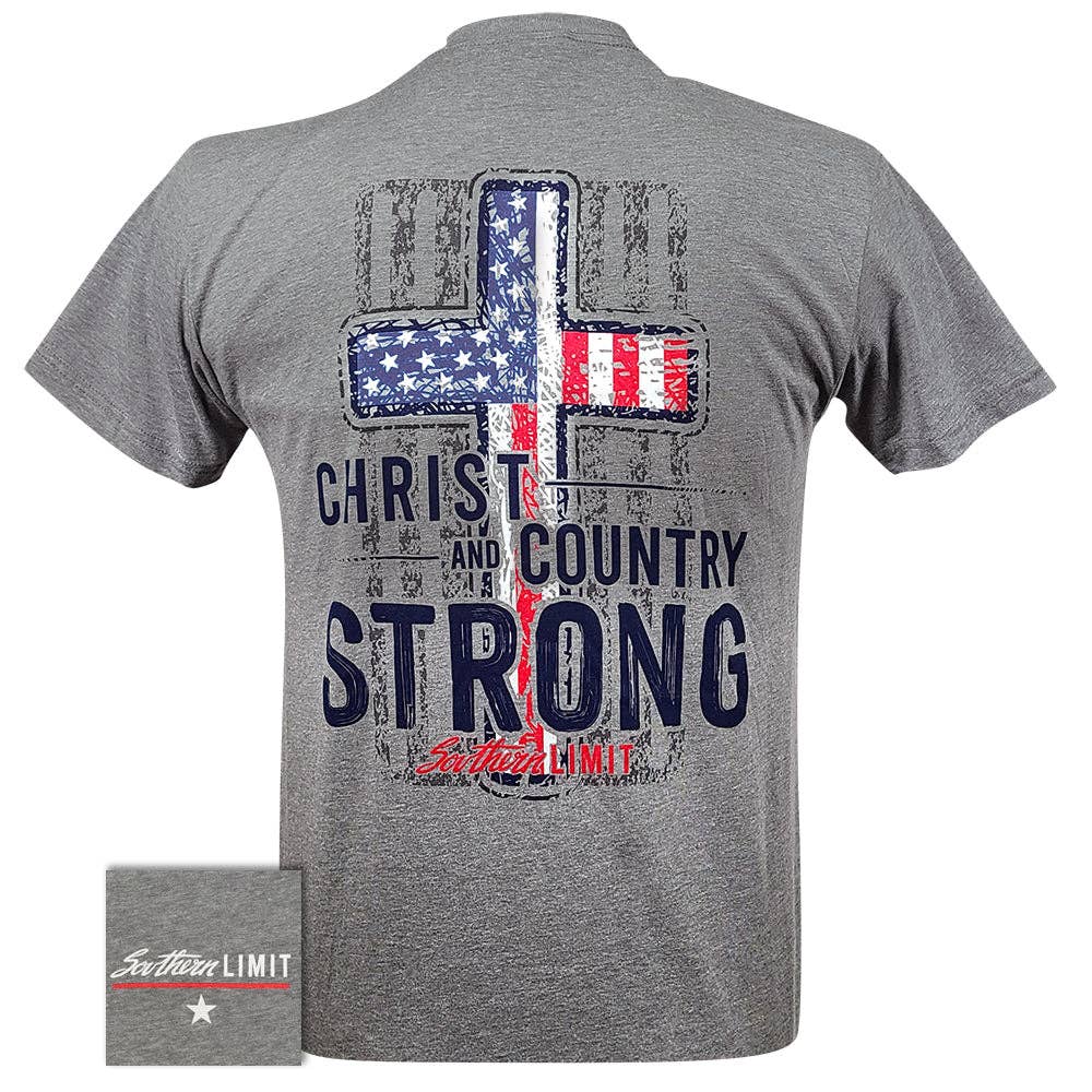 SL-95 Southern Limit Christ Strong - Dark Heather